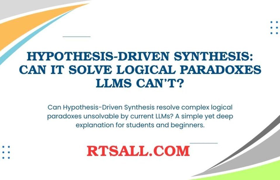 Hypothesis-Driven Synthesis: Can It Solve Logical Paradoxes LLMs Can’t?